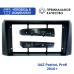 Переходная рамка 10'' Uaz Potriot Profi 2016+ (с проводами) (тип2)