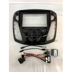 Переходная рамка 9'' Ford Focus 2012-2017 (с проводами без кана)