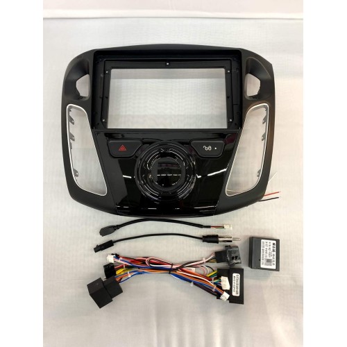 Переходная рамка 9'' Ford Focus 2012-2017 (с проводами без кана)