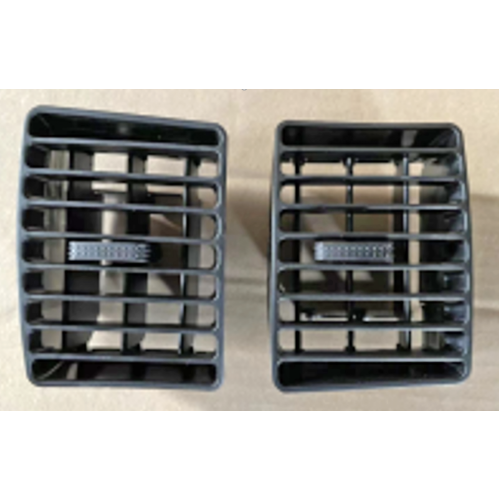 Carav 22-1947 Дефлекторы воздуховодов для Toyota Corolla 2001-2006 (с отверстиями для контроля воздуха темно-серый)