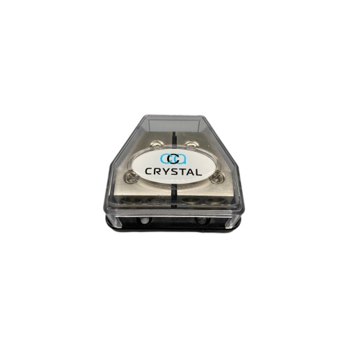 Crystal Car Audio PD-02 Дистрибьютер вход 2*2/4Ga, выход 4*4/8Ga