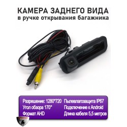 Камера в ручку FF3 AHD