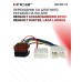 incar ISO FR-12 ISO-переходник Renault Logan, Sandero, Duster 2012+, LADA Largus, NISSAN TERRANO 17+