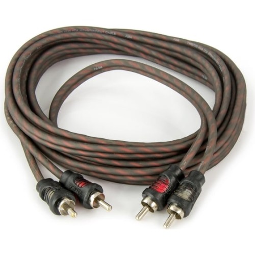 Aura RCA-0220 RCA-кабель 2 метра, 2 канала, витая пара
