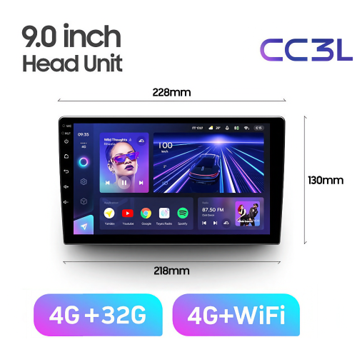 Teyes CC3L 4/32 4G 8 ядер 9