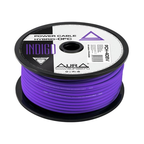 Aura PCH-408V силовой кабель 8Ga (8мм²), HYBRID-OFC, фиолетовый