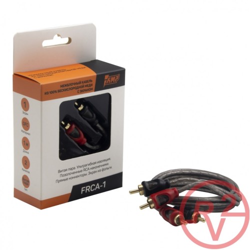 AMP FRCA-1 2 канальные межблочные кабеля 1метр