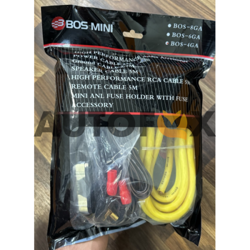 Силовой кабель 4Ga Bos-Mini медный