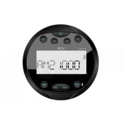 Морская магнитола ACV AMR-801R Черная