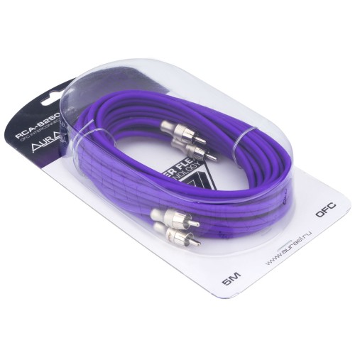 RCA-кабель AURA RCA- B250 MkII 2 канала, 5м
